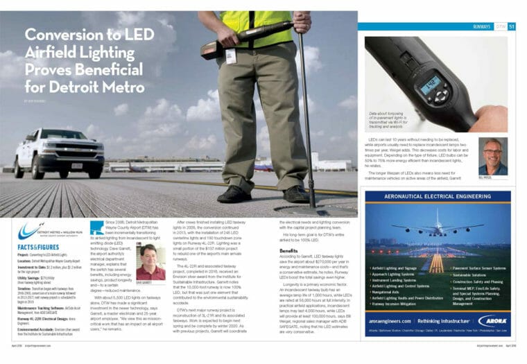 Airport Improvement DTW Article