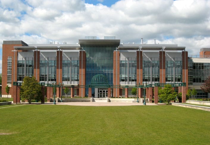The Integrated Science Center at SUNY Geneseo in Geneseo, New York.