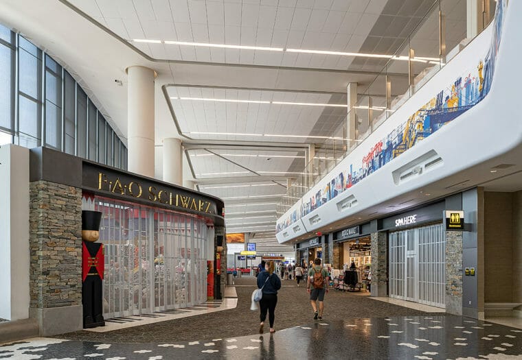 LGA Central Terminal Building - Mercantile