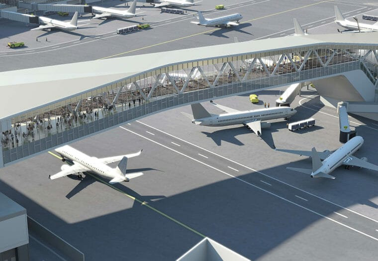 LGA Pedestrian Bridge