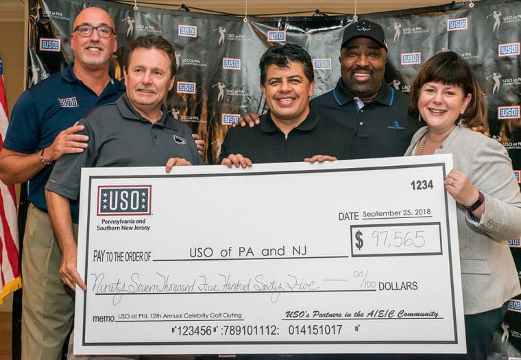 Manik Arora at 2018 USO Golf Event