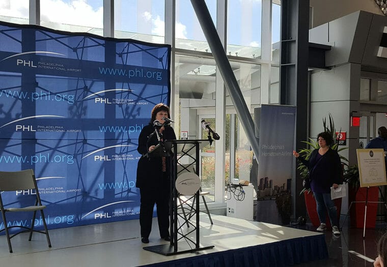 Terminal F Baggage Claim Grand Opening